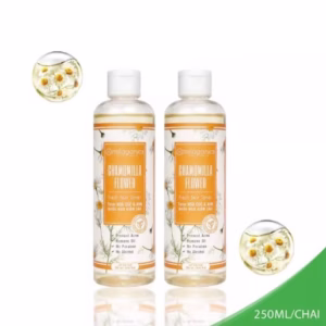 Combo 2 Nước Hoa Hồng Toner Hoa Cúc & Aha Ngừa Mụn, Giảm Dầu (250Ml/Chai) - Milaganics
