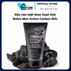 Sữa Rửa Mặt Nam Than Hoạt Tính 150Ml - Balea