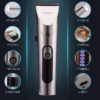 Tông Đơ Cắt Tóc Chính Hãng Kemei 1627 Chống Nước Màn Hình Lcd Gd026 - Lady'S Passion - Ảnh 3