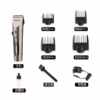 Tông Đơ Cắt Tóc Chính Hãng Kemei 1627 Chống Nước Màn Hình Lcd Gd026 - Lady'S Passion - Ảnh 2