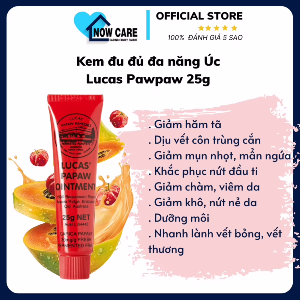 Kem Đa Năng Đu Đủ Úc Papaw - Lucas' Papaw