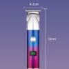 Tông Đơ Cắt Tóc Chuyên Nghiệp Kemei Km251 Không Dây, Màn Hình Lcd Cắt Tóc Máy Cạo Râu Gd035 - Lady'S Passion - Ảnh 2