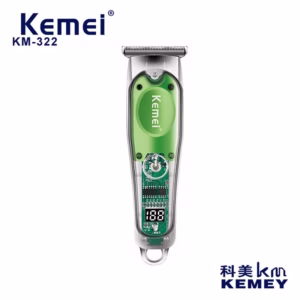 Tông Đơ Chuyên Nghiệp Kemei 322 Không Dây Cao Cấp Chuyên Dụng Cho Barber Pin Lithium Siêu Bền Gd036 - Lady'S Passion