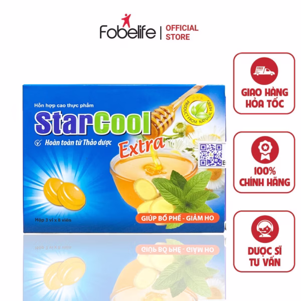Viên Ngậm Ho Bạc Hà Star Cool - Starusa