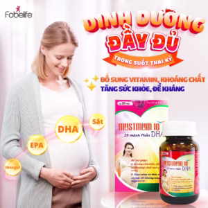 Viên Uống Bổ Sung Vitamin, Chất Xơ Và Khoáng Chất Cho Mẹ Bầu Hộp 30V - Starusa