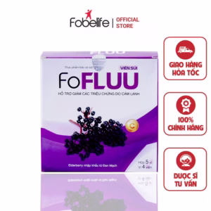 Viên Sủi Hỗ Trợ Giảm Triệu Chứng Cảm Lạnh - Fofluu - Fobelife