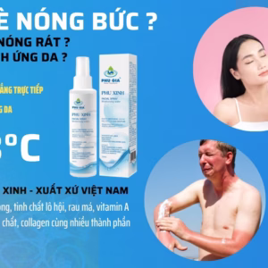 1 Hộp Xịt Khoáng Phu Xinh 150Ml - Phú Gia