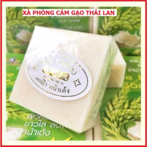 Set 3 Bánh Xà Phòng Cám Gạo Thái Lan Jam Rice Milk Soap Dưỡng Trắng, Giảm Mụn Thâm Ctb175 – Bechip