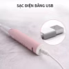 Bàn Chải Điện Tự Động Electric Toothbrush Đánh Răng 5 Chế Độ Hàng Cao Cấp, Tặng Kèm Cáp Sạc Và 4 Đầu Chải Sử Dụng Trong 1 Năm Gd055 - Lady'S Passion - Ảnh 2