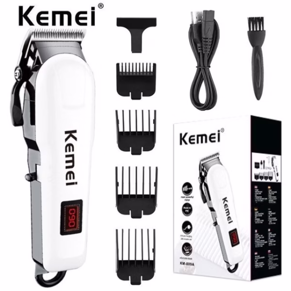 Tông Đơ Cắt Tóc Không Dây Kemei Km-809A Plus Chống Nước Chuyên Nghiệp Màn Hình Lcd Hiển Thị Pin, Cắt Được Lông Cho Thú Cưng, Chó, Mèo Gd086 - Lady'S Passion