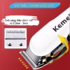 Tông Đơ Cắt Tóc Không Dây Kemei Km-809A Plus Chống Nước Chuyên Nghiệp Màn Hình Lcd Hiển Thị Pin, Cắt Được Lông Cho Thú Cưng, Chó, Mèo Gd086 - Lady'S Passion - Ảnh 4
