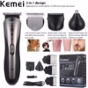Tông Đơ Cắt Tóc Kemei Km-1407 - 3In1 Cắt Tóc - Tỉa Lông Mũi - Cạo Râu Chuyên Nghiệp Tặng Kèm 8 Phụ Kiện Cao Cấp Gd095 - Lady'S Passion - Ảnh 7