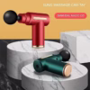 Súng Massage, Máy Massage Cầm Tay Đa Năng Trị Liệu 4 Đầu, 6 Chế Độ Cao Cấp Massage Gun Ctb246 - Bechip - Ảnh 2
