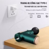 Súng Massage, Máy Massage Cầm Tay Đa Năng Trị Liệu 4 Đầu, 6 Chế Độ Cao Cấp Massage Gun Ctb246 - Bechip - Ảnh 11