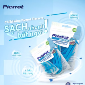 [ Mua 3 Tặng 1 ] Chỉ Kẽ Răng Flossers 30 Chiếc-Pierrot Tây Ban Nha