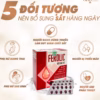 Combo 2 Hộp Viên Uống Ferolic Bổ Sung Sắt, Acid Folic,Inulin, Vitamin B12 Hộp 100 Viên - Singcare - Ảnh 2