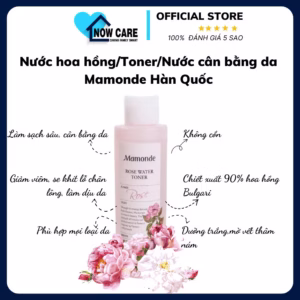 Nước Hoa Hồng/Toner/Nước Cân Bằng Da Hàn Quốc - Mamonde