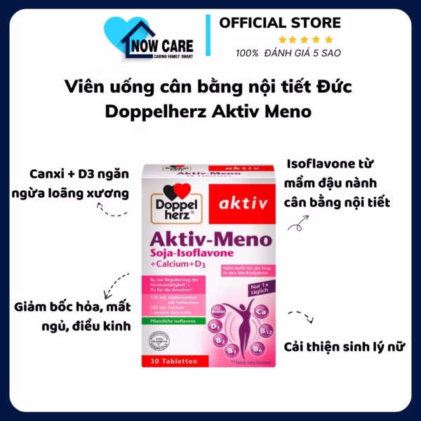 Viên Uống Tăng Cường Nội Tiết Tố Aktiv Meno Đức - Doppelherz
