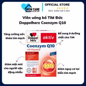 Viên Uống Bổ Tim Đức Coenzym Q10 - Doppelherz