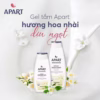 Gel Tắm Tạo Bọt Mềm Mịn Chiết Xuất Hoa Nhài 500Ml-750Ml- Apart - Ảnh 2