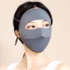 Set 3 Cái Mặt Nạ Vải Lụa Băng Kiểu Dáng Gradient Full Mặt Chống Nắng, Chống Tia Uv - Shop Mẹ Bống - Ảnh 5