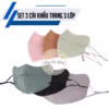 Set 3 Cái Khẩu Trang 3 Lớp Aimixiu Chống Nắng, Tia Uv Hiệu Quả - Shop Mẹ Bống - Ảnh 7