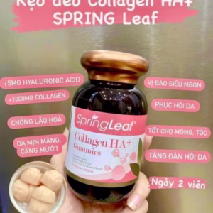 Kẹo Dẻo Collagen Ha + Gummies Springleaf 60 Viên- Springleaf