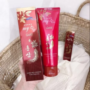 Làm Trắng Da Và Mờ Vết Thâm 120Ml Hàn Quốc Sữa Rửa Mặt My Gold Chiết Xuất Sâm Đỏ Làm Trắng Da Và Mờ Vết Thâm 120Ml Hàn Quốc Kt-Gdn