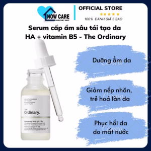 Serum Cấp Ẩm Sâu Tái Tạo Da Ha + Vitamin B5 30Ml - The Ordinary
