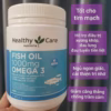Viên Dầu Cá Tự Nhiên Fish Oil 1000Mg Omega-3 Lọ 400 Viên - Healthy Care - Ảnh 3