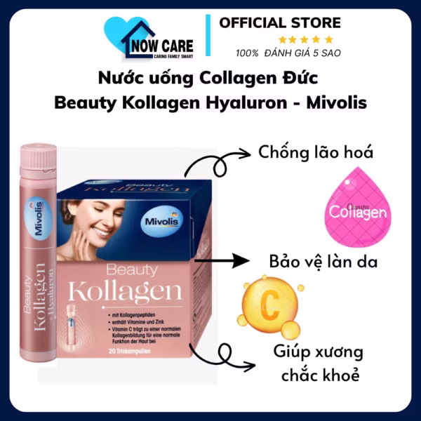 Nước Uống Collagen Đức Beauty Kollagen Hyaluron - Mivolis