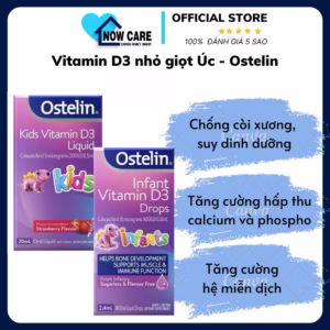 Vitamin D3 Nhỏ Giọt Úc - Ostelin