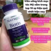 Viên Uống Mọc Tóc, Giảm Rụng Tóc Biotin Mỹ - Natrol - Ảnh 4