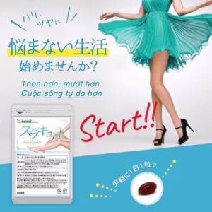 [ Mua 1 Tặng 1] Viên Hỗ Trợ Thon Gọn Chân Surakyuto - Seedcoms Từ Nhật Bản
