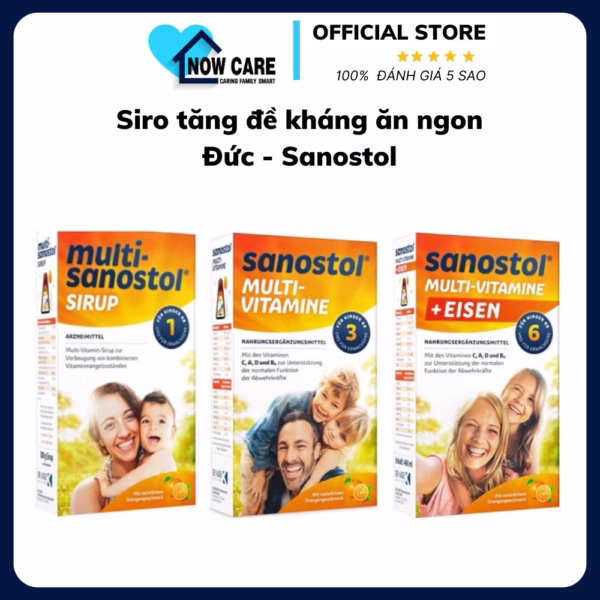 Siro Tăng Đề Kháng Ăn Ngon Đức - Sanostol