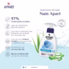 Combo 2 Chai Dung Dịch Vệ Sinh Nam Nữ Dạng Bọt Làm Sạch, Bảo Vệ Da Vùng Kín 300Ml - Apart - Ảnh 5
