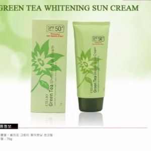 Kem Chống Nắng Cellio Green Tea Whitenning Sun Cream Spf50 - Gdn