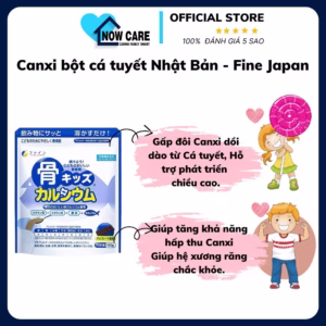 Canxi Bột Cá Tuyết Nhật Bản - Fine Japan