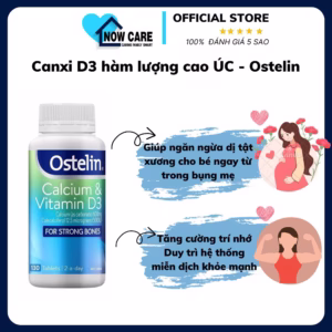 Canxi D3 Hàm Lượng Cao Úc - Ostelin