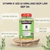 Viên Uống Vitamin E Kirkland Mỹ Lọ 500 Viên - Ảnh 2
