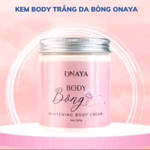 Kem Doby Bông Onaya, Dưỡng Trắng Da Toàn Thân 250Gram Kt- Gdn