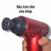 Máy Massage Cầm Tay 4 Đầu 6 Chế Độ Đấm Lưng, Đầu Cổ Vai Gáy Massage Gun 25W - Shop Mẹ Bống - Ảnh 2