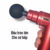 Máy Massage Cầm Tay 4 Đầu 6 Chế Độ Đấm Lưng, Đầu Cổ Vai Gáy Massage Gun 25W - Shop Mẹ Bống - Ảnh 6