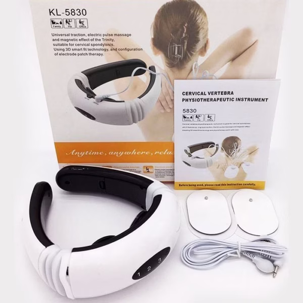 Máy Massage Cổ Vai Gáy Đa Chiều - Silver