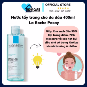 Nước Tẩy Trang Cho Da Dầu 400Ml - La Roche Posay