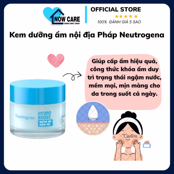 Kem Dưỡng Ẩm Nội Địa Pháp - Neutrogena
