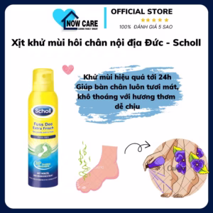 Xịt Khử Mùi Hôi Chân Nội Địa Đức - Scholl