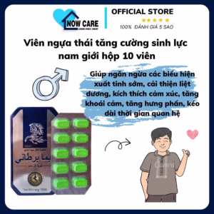 Viên Ngựa Thái Tăng Cường Sinh Lực Nam Giới Hộp 10 Viên - Ngựa Thái