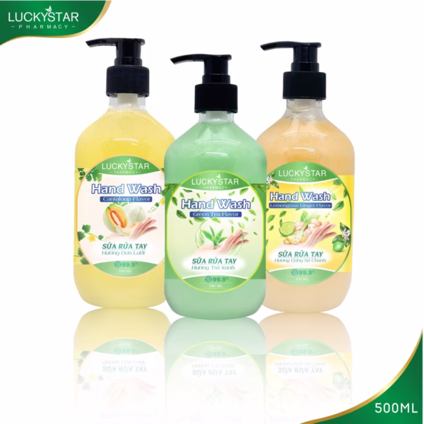 Sữa Rửa Tay Diệt Khuẩn 500Ml - Lucky Star