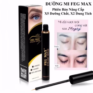 Dưỡng Mi Feg Max Ngày Đêm 2In1 - Bản Cải Tiến Mi Dài Và Dày Siêu Hiệu Quả - Mỹ Phẩm 24H